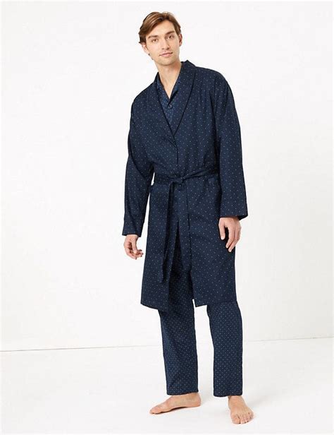 dressing gowns men's m&s.